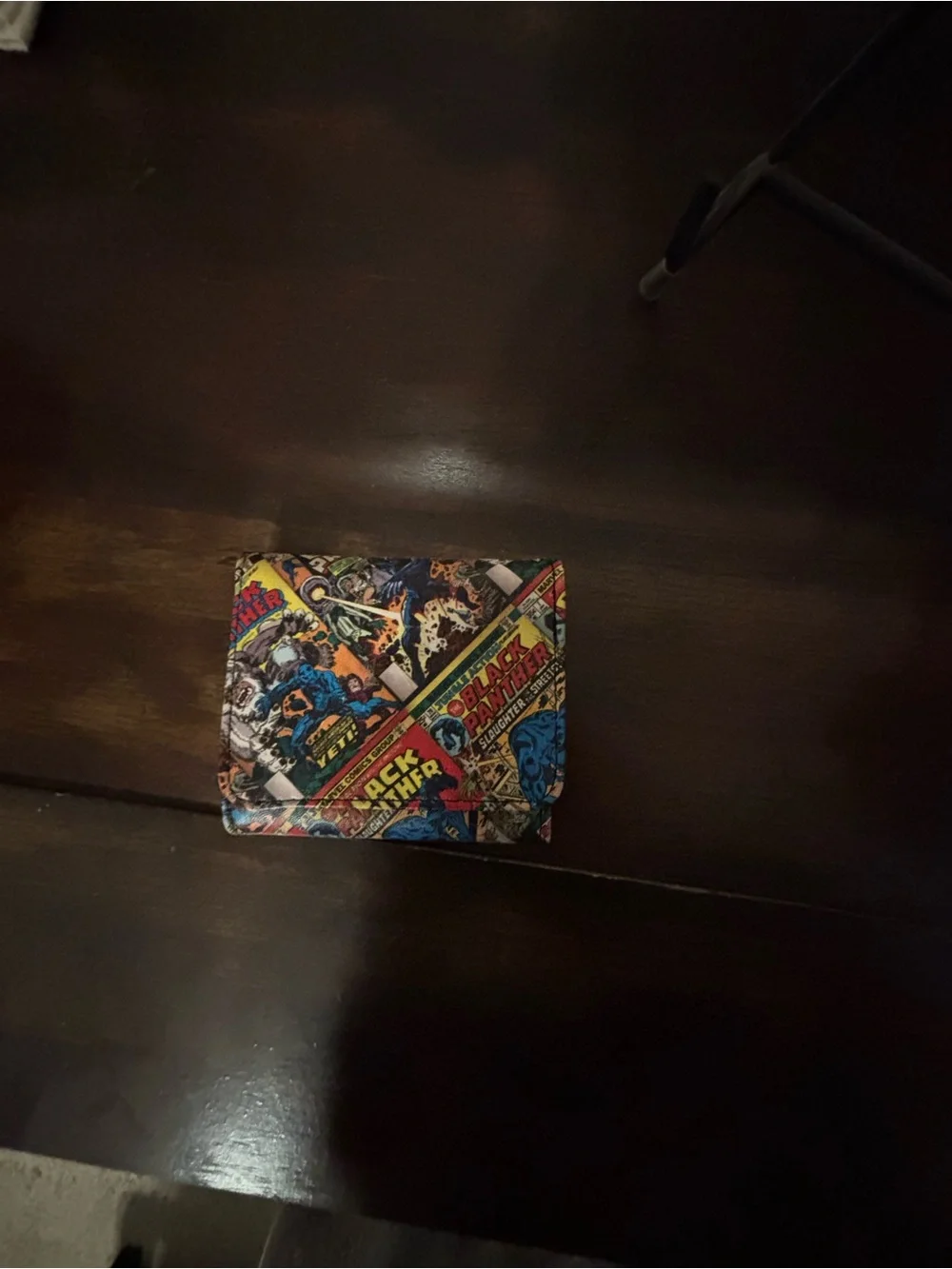 Blue Black Panther Print Men's/Boy’s Wallet